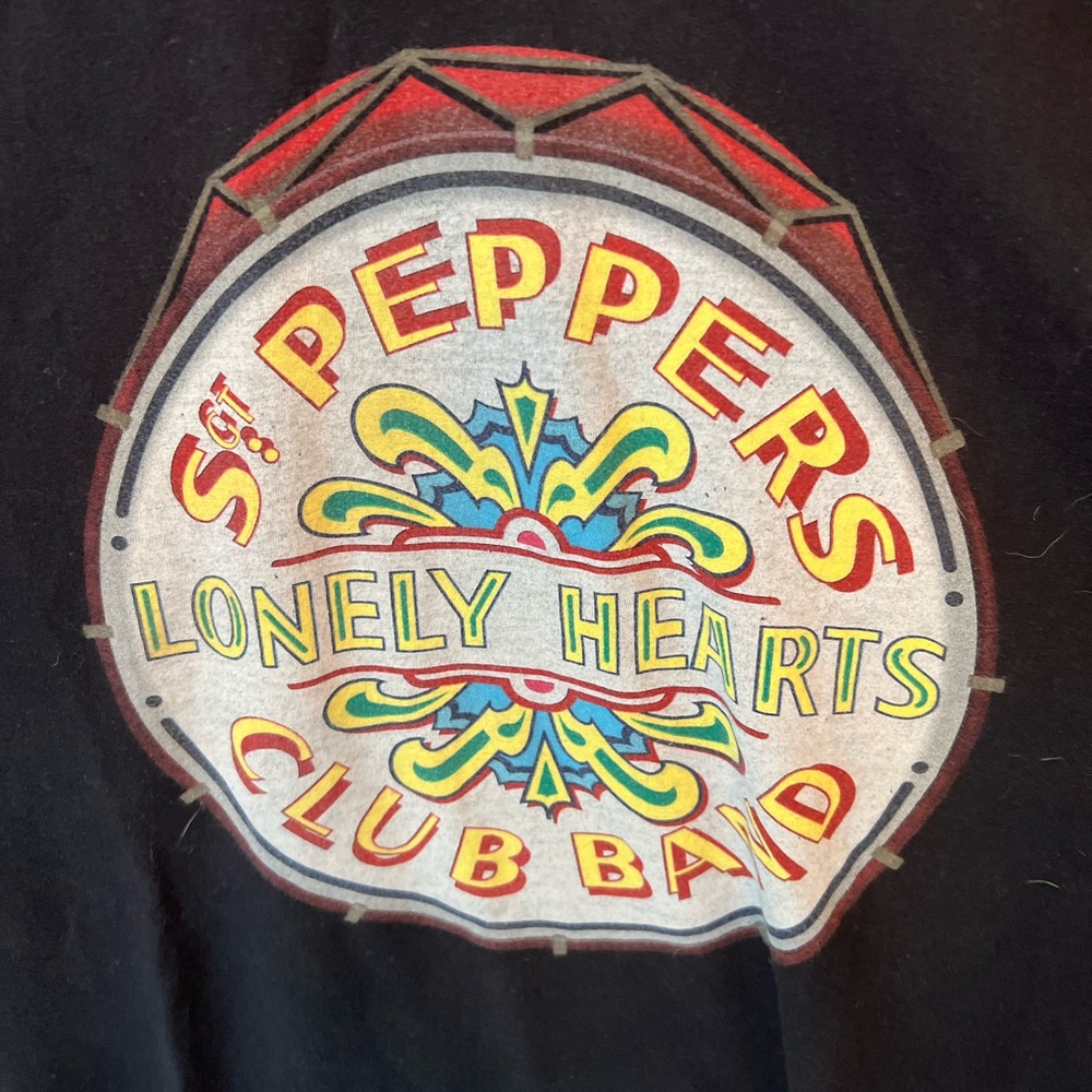 Beatles T. Perfect for oversized T with biker shorts or as a swim coverup. - Picture 2 of 3